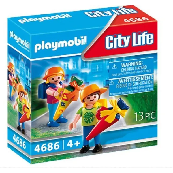 Zestaw z figurkami City Life 4686 Pierwszy dzień w szkole