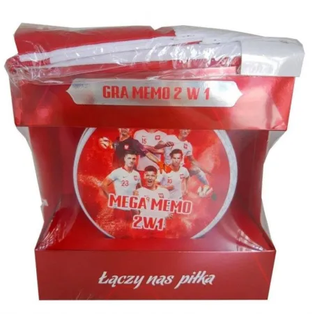 Gra Mega Memo 2 w 1 Puszka z szalikiem