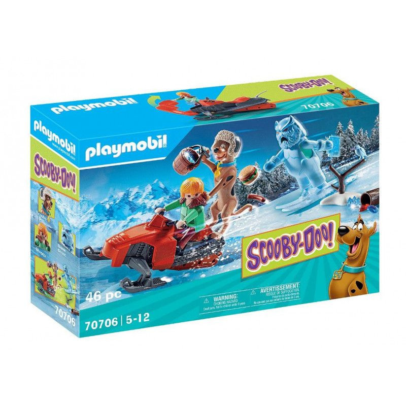 Zestaw figurek Scooby Doo 70706 Przygoda z Snow Ghost