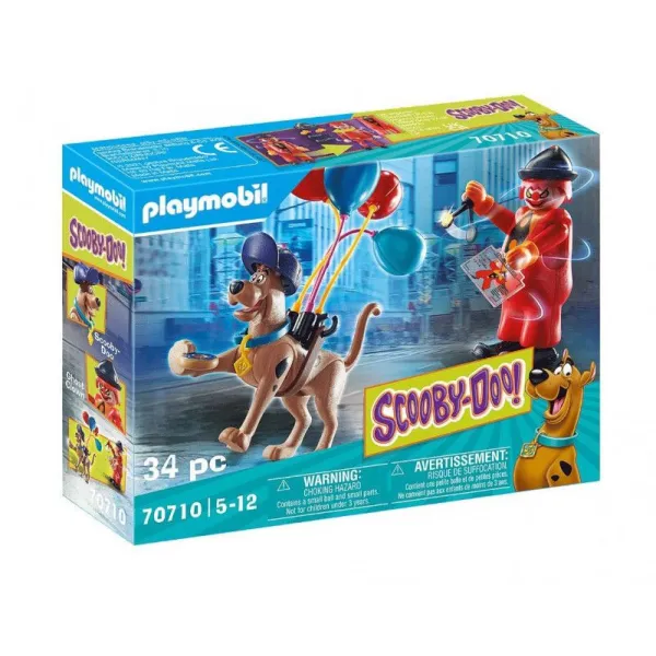Zestaw Scooby-Doo 70710 Przygoda z Ghost Clowm