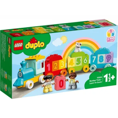 Klocki DUPLO 10954 Pociąg z cyferkami - nauka liczenia