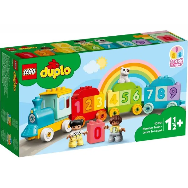 Klocki DUPLO 10954 Pociąg z cyferkami - nauka liczenia