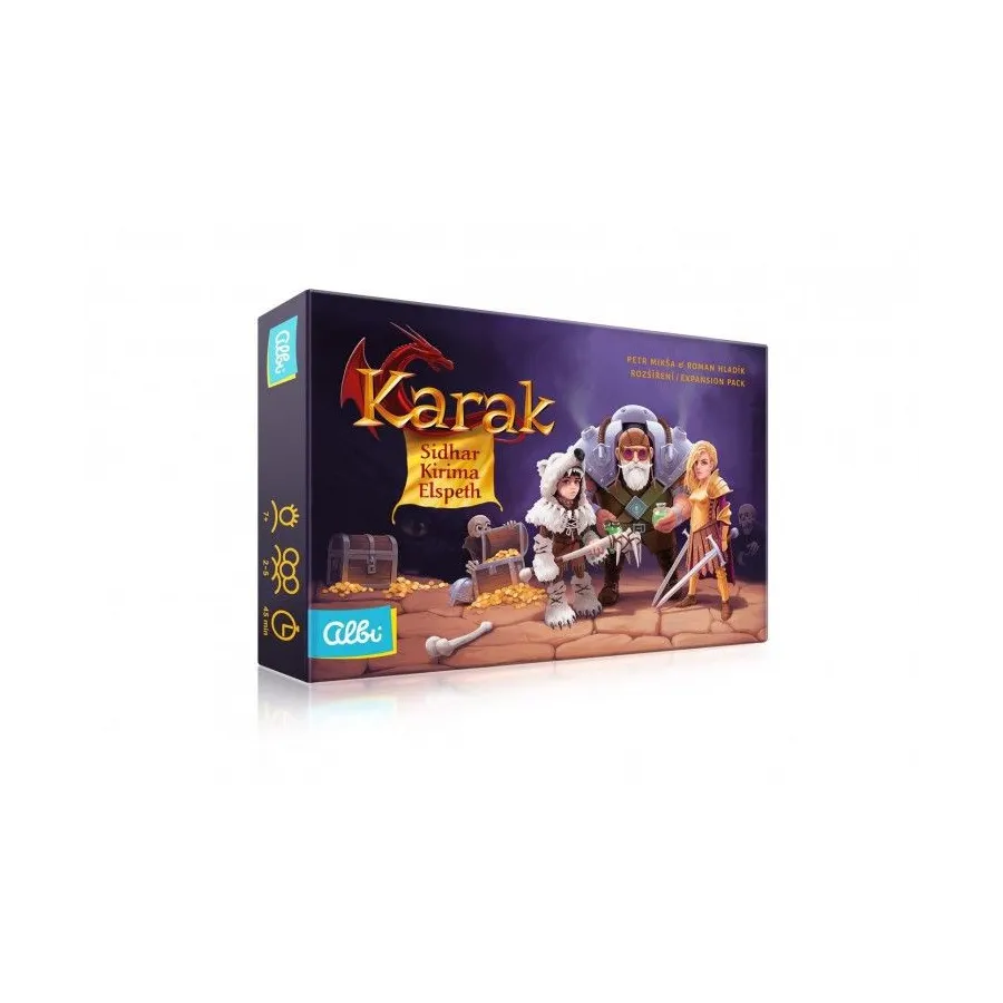 Gra Mini dodatek do gry Karak: Sidhar, Kirima & Elspeth