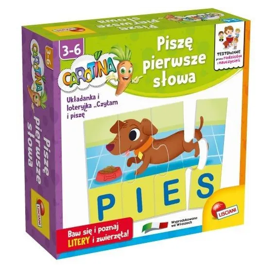 Gra Carotina Pierwsze słowa