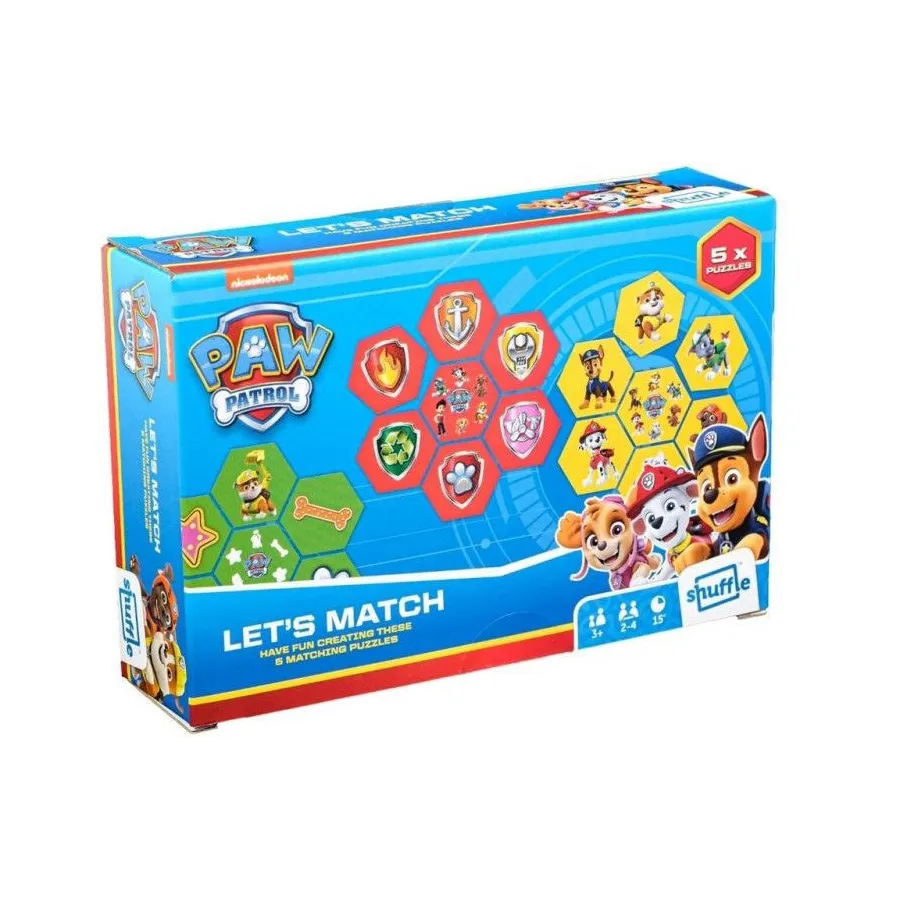 Gra Shuffle Let's Match Psi Patrol (EU)