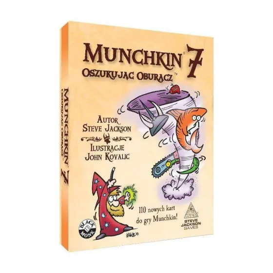 Gra Munchkin 7 Oszukując oburącz Dodatek