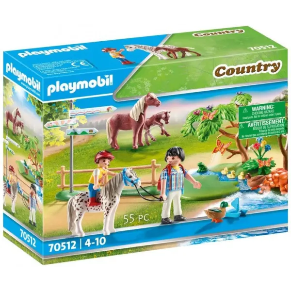 Zestaw figurek Country 70512 Wycieczka z kucykiem