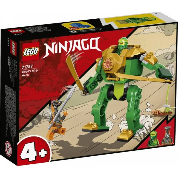 Klocki Ninjago 71757 Mech Ninja Lloyda