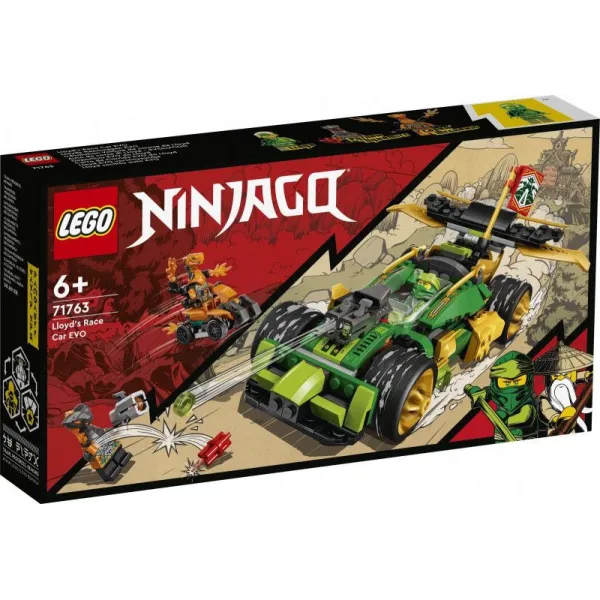 Klocki Ninjago 71763 Samochód wyścigowy Lloyda EVO