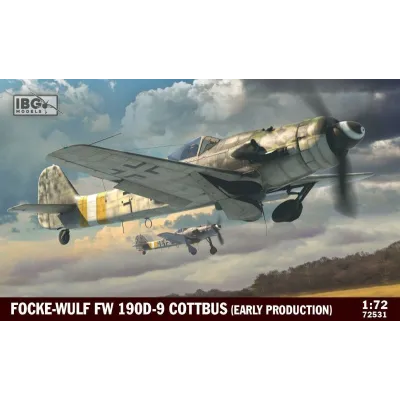 Model plastikowy Focke Wulf Fw 190D-9 Cottbus (wczesna produkcja)