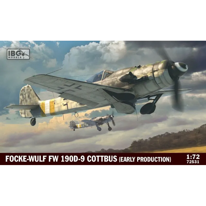 Model plastikowy Focke Wulf Fw 190D-9 Cottbus (wczesna produkcja)