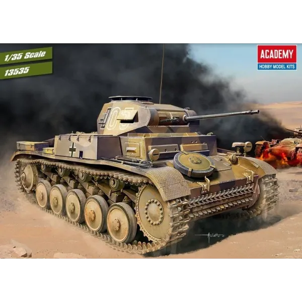 Model plastikowy PzKpfw II Ausf.F North Africa 1/35