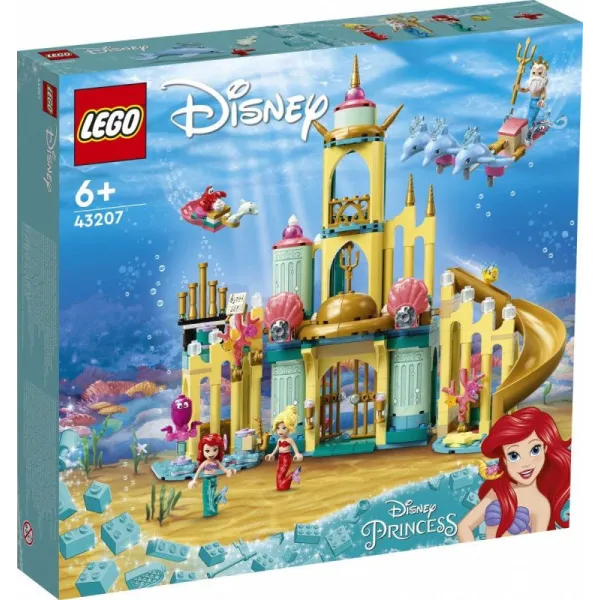 Klocki Disney Princess 43207 Podwodny pałac Arielki