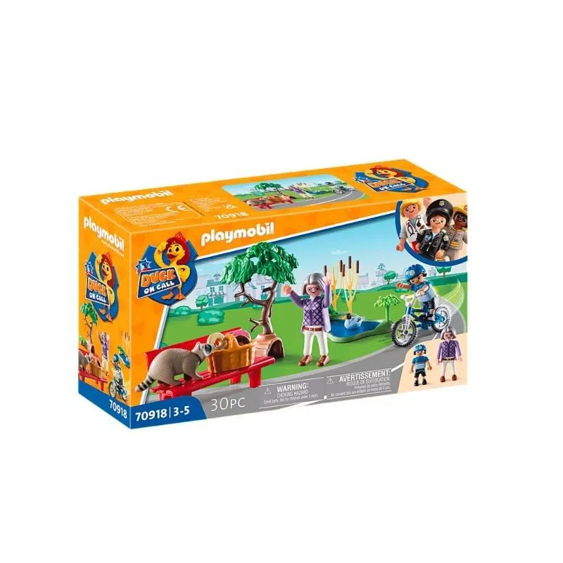 Zestaw z figurką DUCK ON CALL 70918 Akcja policyjna