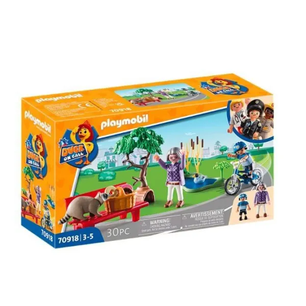 Zestaw z figurką DUCK ON CALL 70918 Akcja policyjna