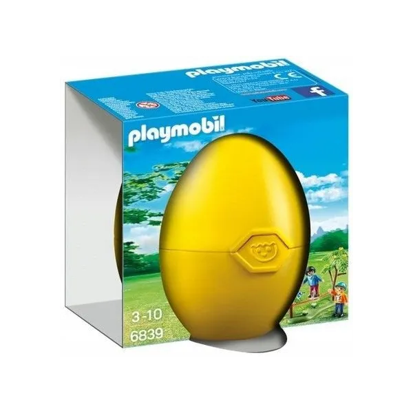 Zestaw z figurką Summer Fun 6839 Slackline: młodzi akrobaci (jajko-skarbonka)