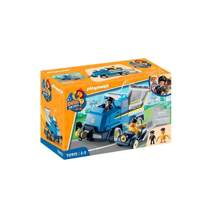 Zestaw z figurką DUCK ON CALL 70915 Radiowóz policyjny