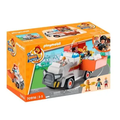 Zestaw z figurką DUCK ON CALL 70916 Ambulans pogotowia