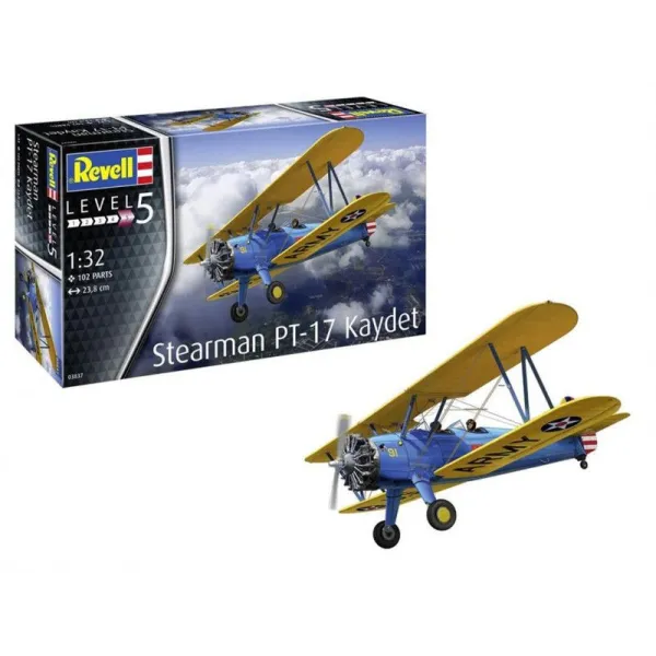 Model plastikowy Stearman PT-17 Kaydet