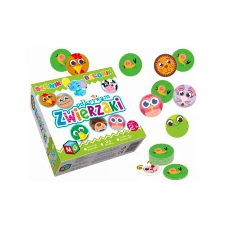 Gra Odkrywam Zwierzaki Słonik Balonik