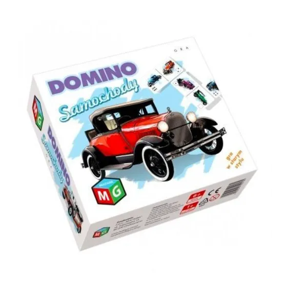Gra Domino Samochody w starym stylu
