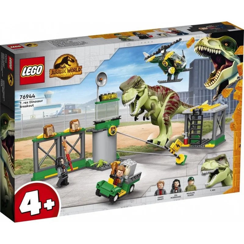 Klocki Jurassic World 76944 Ucieczka tyranozaura