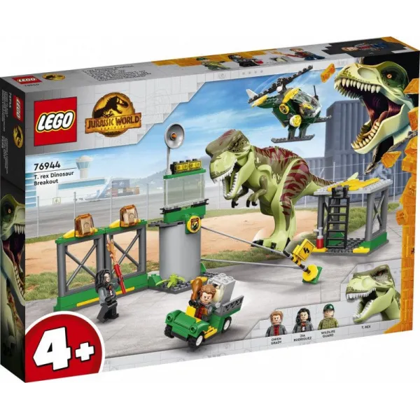 Klocki Jurassic World 76944 Ucieczka tyranozaura