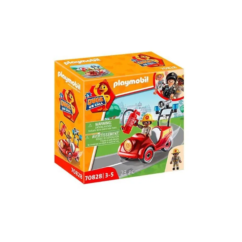 Zestaw z figurką DUCK ON CALL 70828 Mini wóz straży pożarnej