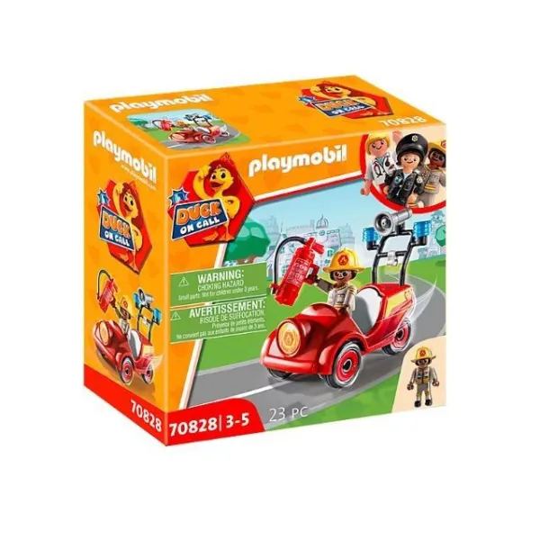 Zestaw z figurką DUCK ON CALL 70828 Mini wóz straży pożarnej