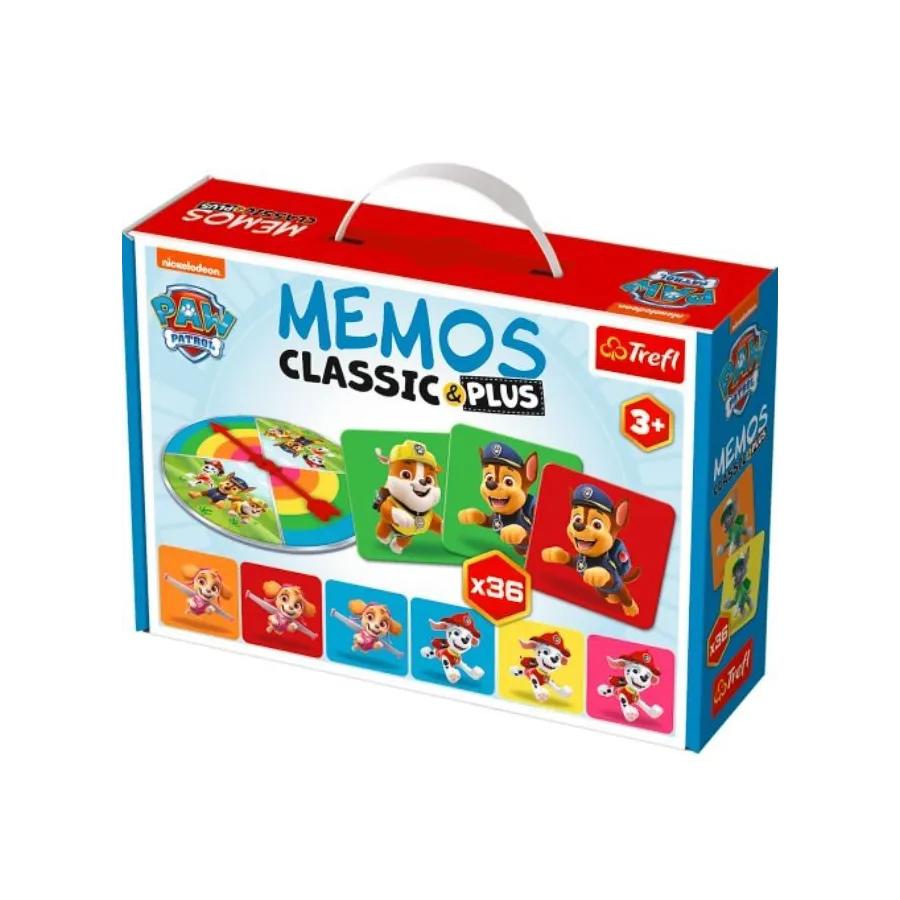 Gra Memos Classic & Plus Psi Patrol