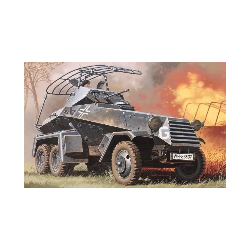 Model plastikowy SD.Kfz.232 6-Rad 1/35
