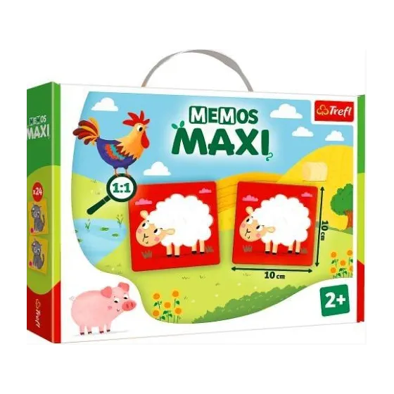 Gra Memos Maxi Zwierzęta na farmie