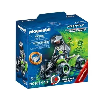 Klocki Zestaw z figurką City Action 71093 Wyścigowy Speed Quad