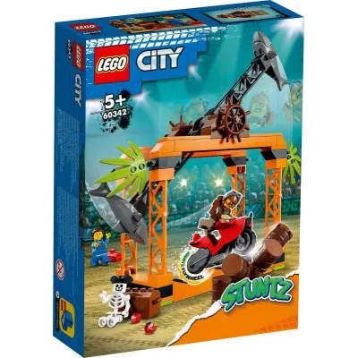 Klocki City 60342 Wyzwanie kaskaderskie: atak rekina