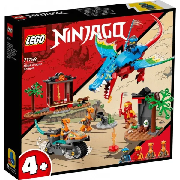 Klocki Ninjago 71759 Świątynia ze smokiem ninja