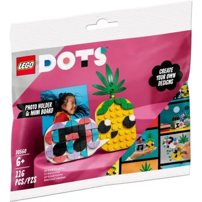 Klocki DOTS 30560 Ananas ramka na zdjęcie i miniaturowa tablica