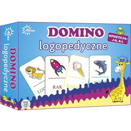 Gra Domino logopedyczne J-R R-L
