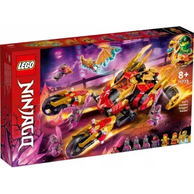 Klocki Ninjago 71773 Złoty smoczy scigacz Kaia