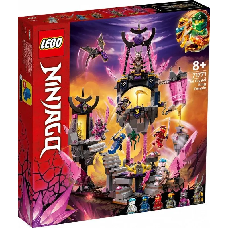 Klocki Ninjago 71771 Świątynia kryształowego króla