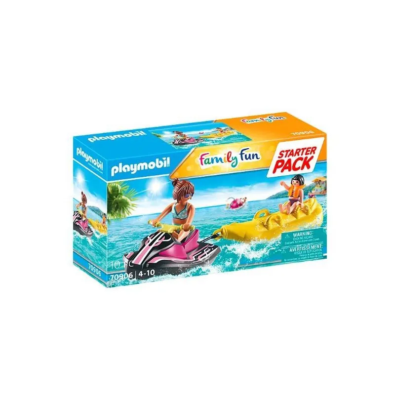 Zestaw Family Fun 70906 Starter Pack Skuter wodny z bananową łodzią