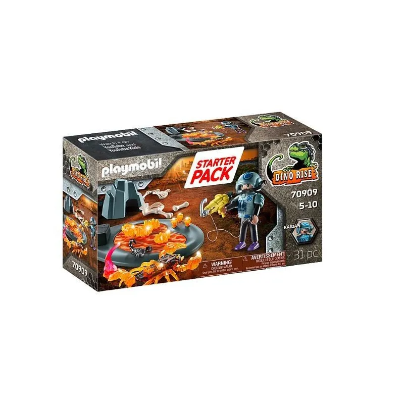 Zestaw DINO Rise 70909 Starter Pack Walka z ognistym skorpionem