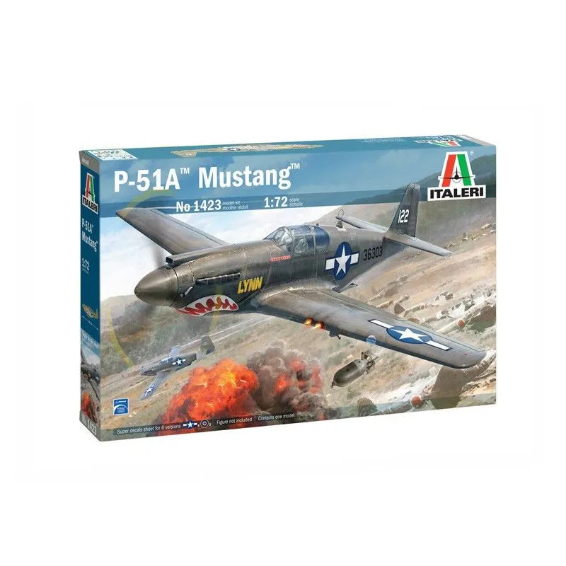 Model plastikowy P-51A Mustang 1/72