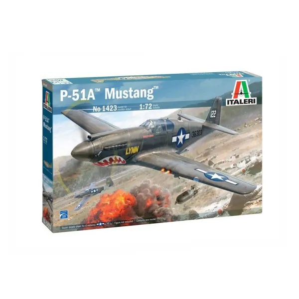 Model plastikowy P-51A Mustang 1/72