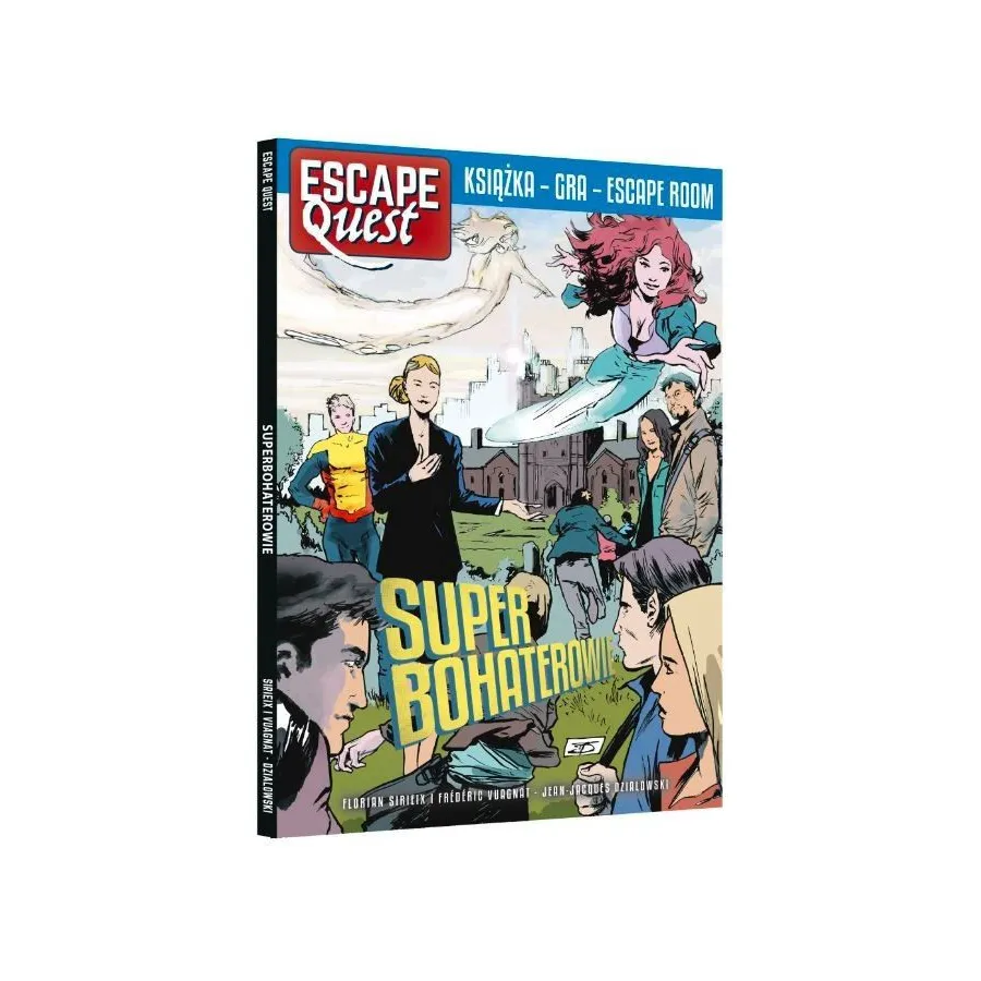 Gra książkowa Escape Quest Superbohaterowie