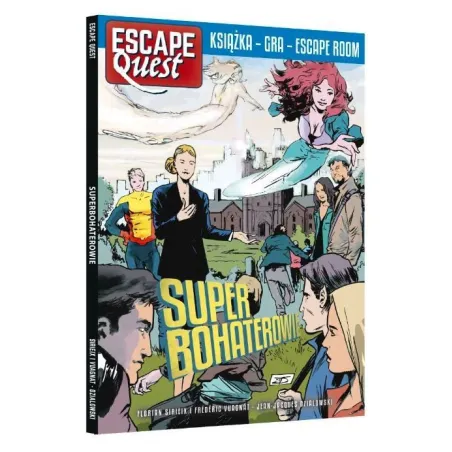 Gra książkowa Escape Quest Superbohaterowie