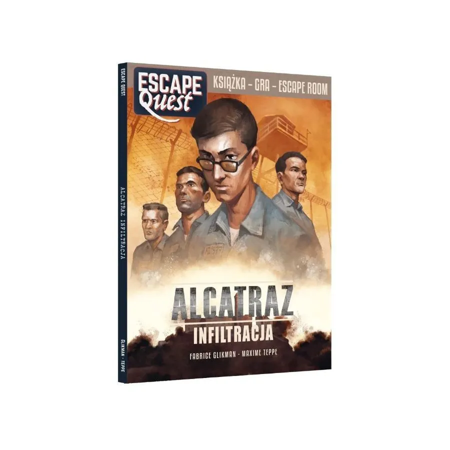 Gra książkowa Escape Quest Alcatraz: Infiltracja