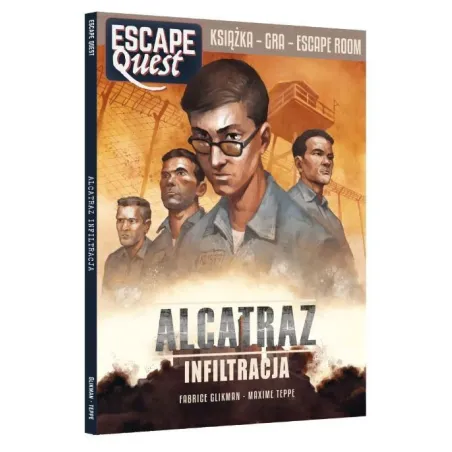 Gra książkowa Escape Quest Alcatraz: Infiltracja