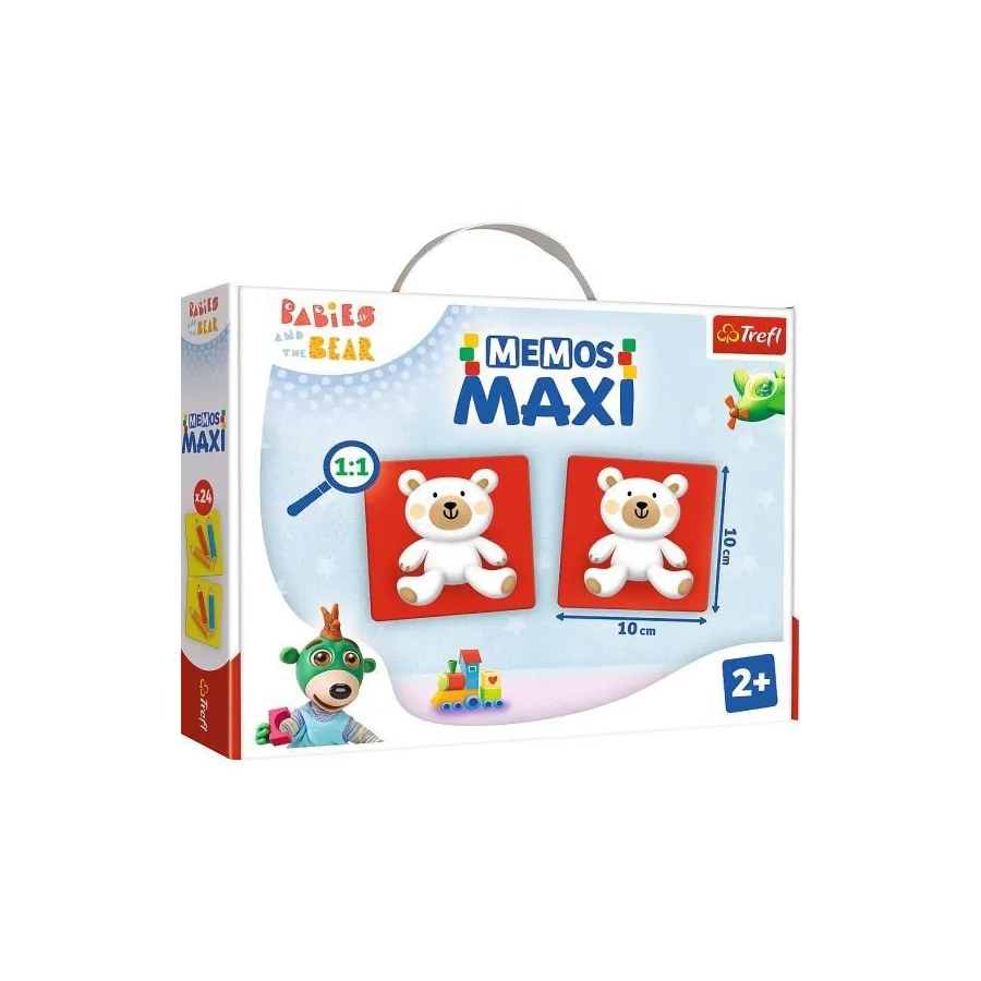 Gra Memos Maxi Bobaski i Miś