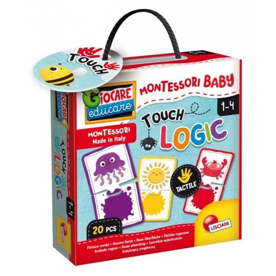 Gra Montessori Baby Touch Logic