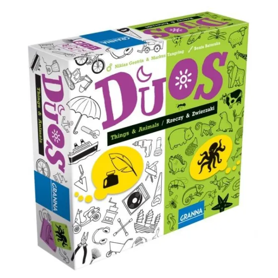 Gra DUOS Rzeczy i Zwierzaki PL/UK